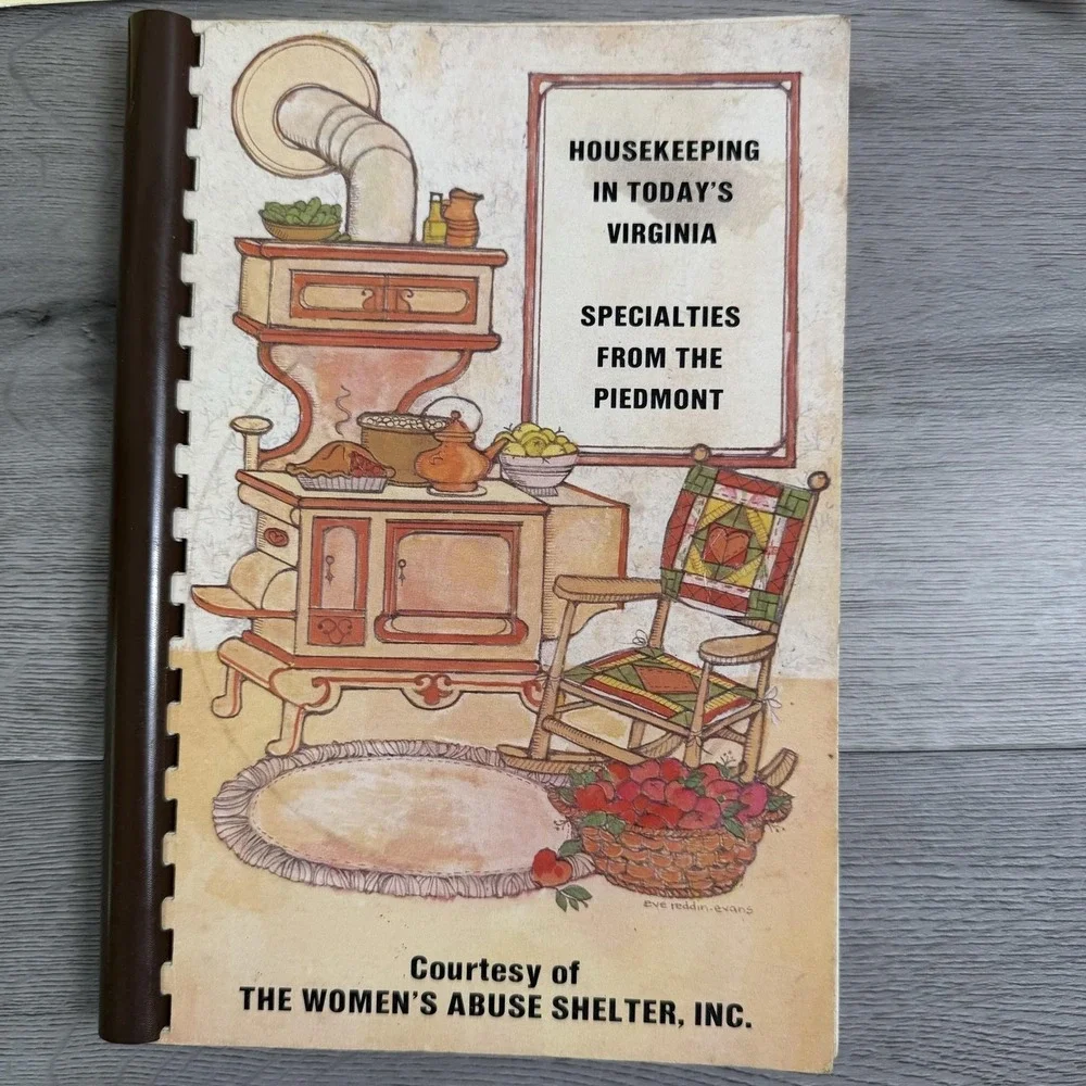 Vintage Virginia Spiral Community Cookbooks Lot 3 Providence Everybody's Cookin'